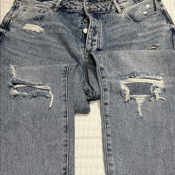 PacSun Classic Blue Straight Leg Jeans - Picture 2 of 6